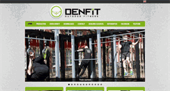 Desktop Screenshot of denfit.nl